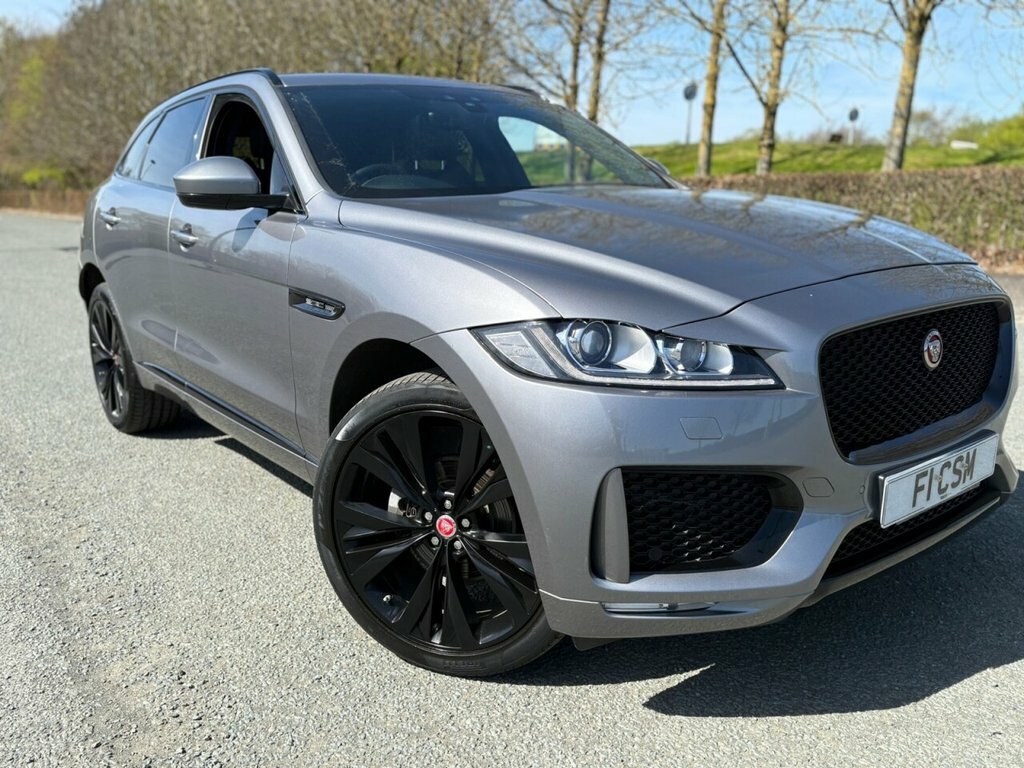 Jaguar F-Pace 2L Chequered Flag OV70YON Grey #4