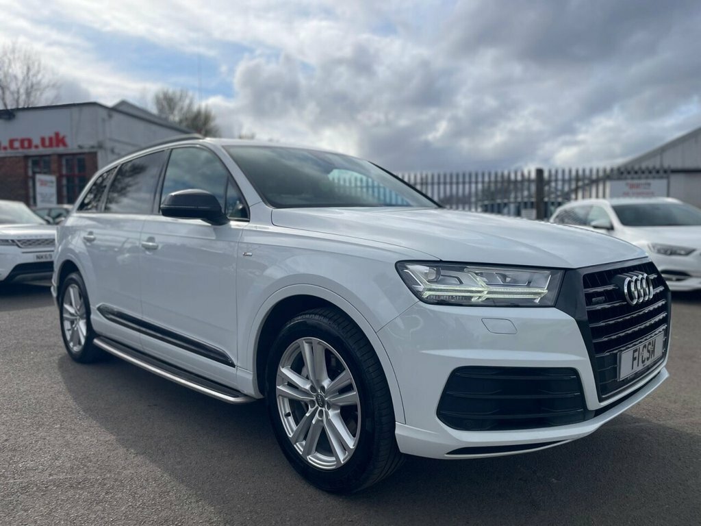 Audi Q7 3L S Line SY18HFU White #2