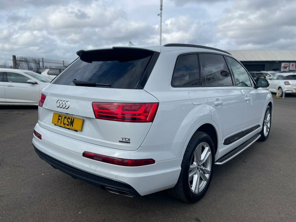 Audi Q7 3L S Line SY18HFU White #5
