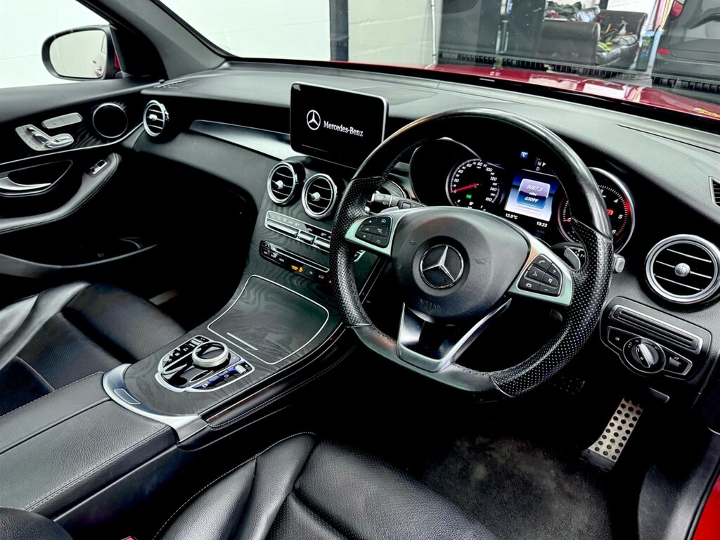 Mercedes-Benz GLC Class 2.1 D Amg Line Premium G-tronic 4Matic Euro 6 S CV67GEK Red #4