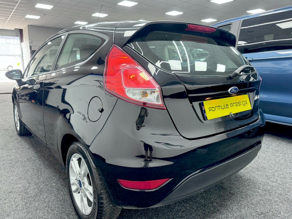 Ford Fiesta 1.25 Zetec Euro 6 EK65BND Black #5