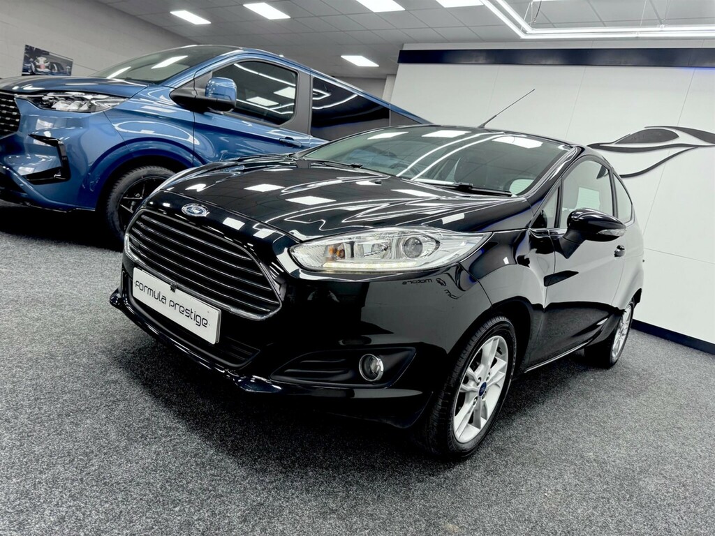 Ford Fiesta 1.25 Zetec Euro 6 EK65BND Black #4