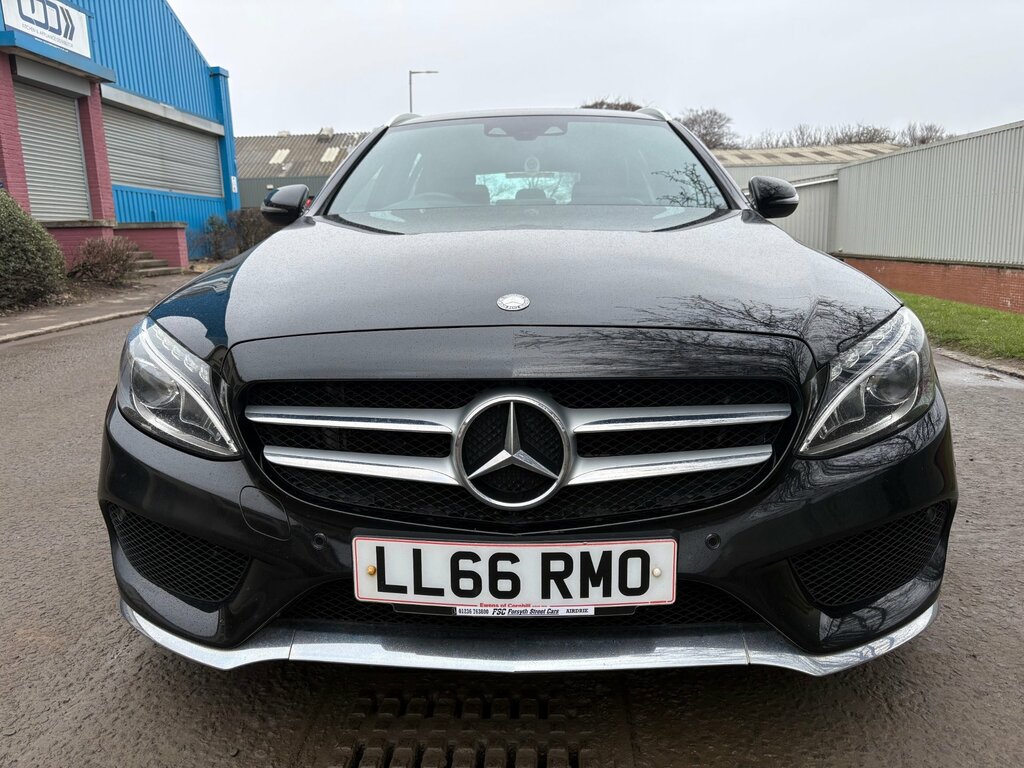 Mercedes-Benz C Class 2.1 C250d Amg Line Estate 7G-tronic Eu LL66RMO Black #2