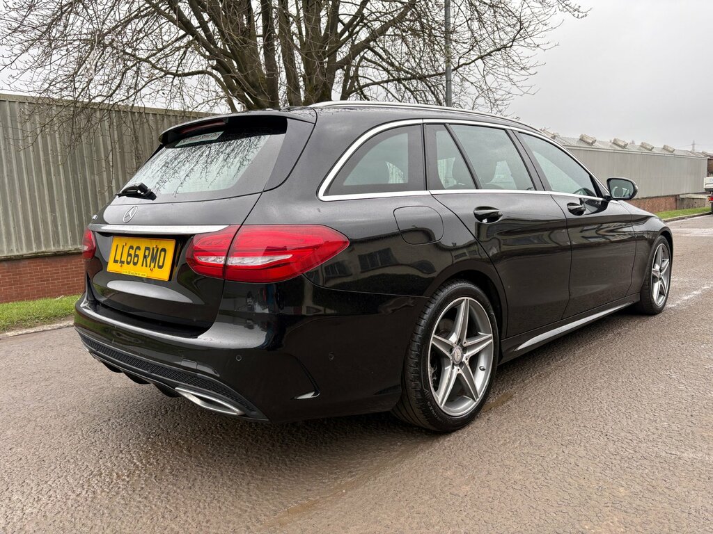 Mercedes-Benz C Class 2.1 C250d Amg Line Estate 7G-tronic Eu LL66RMO Black #3