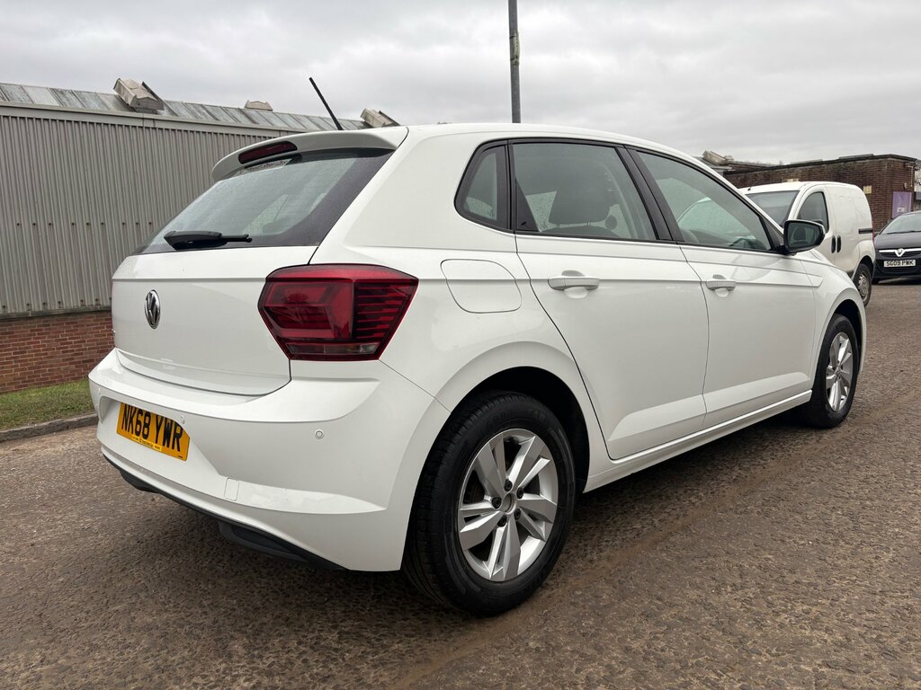 Volkswagen Polo 1.0 Se Hatchback Euro 6 Ss 7 NK68YWR White #3