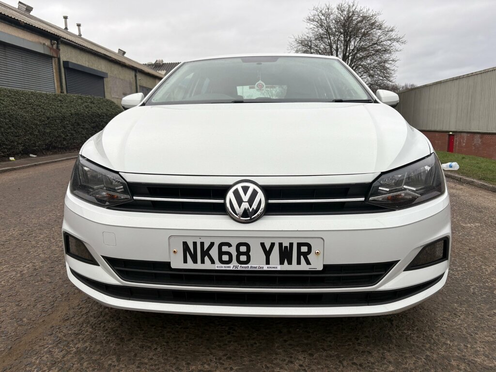 Volkswagen Polo 1.0 Se Hatchback Euro 6 Ss 7 NK68YWR White #2