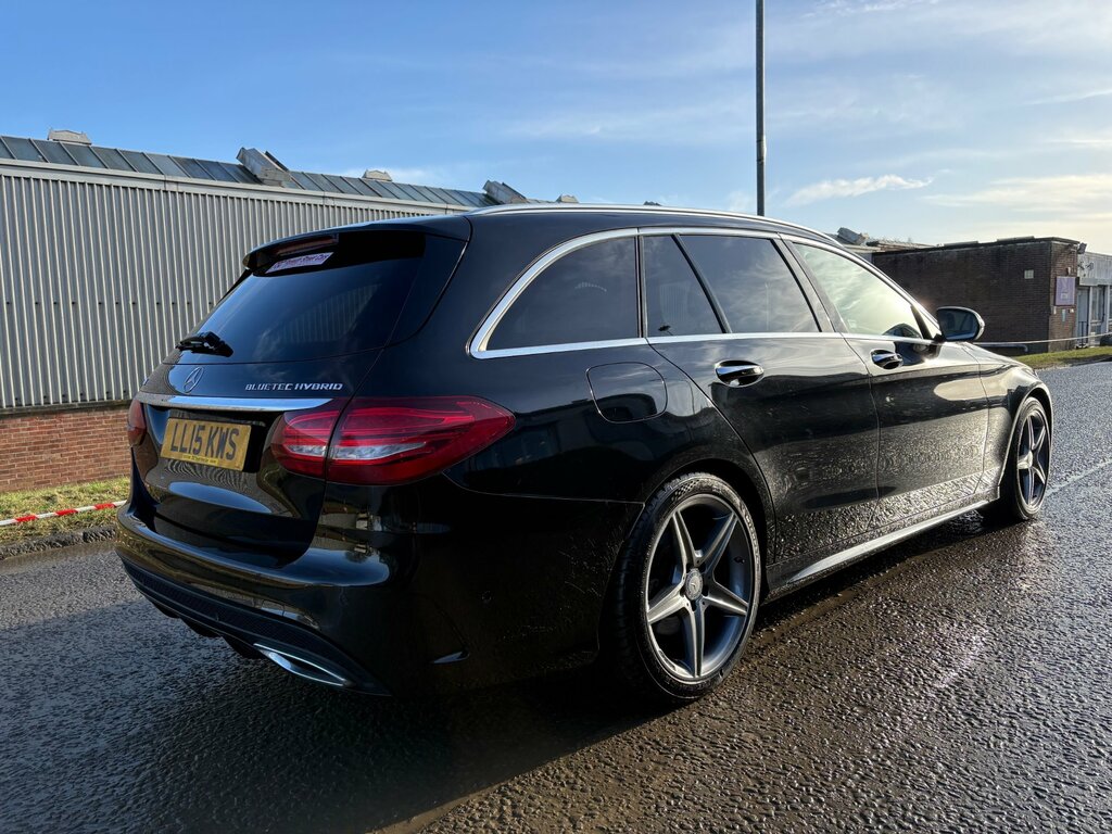 Mercedes-Benz C Class 2.1 C300h Bluetec Amg Line Estate Hybri LL15KWS Black #3