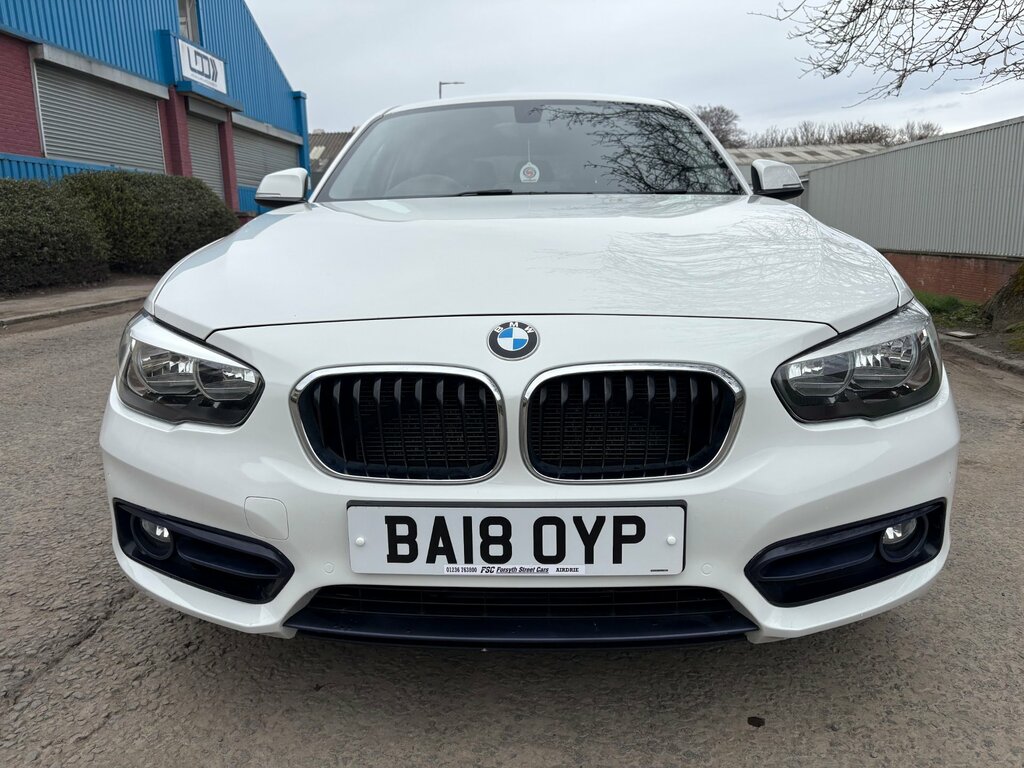 BMW 1 Series 1.5 118I Sport Hatchback Euro 6 S BA18OYP White #2