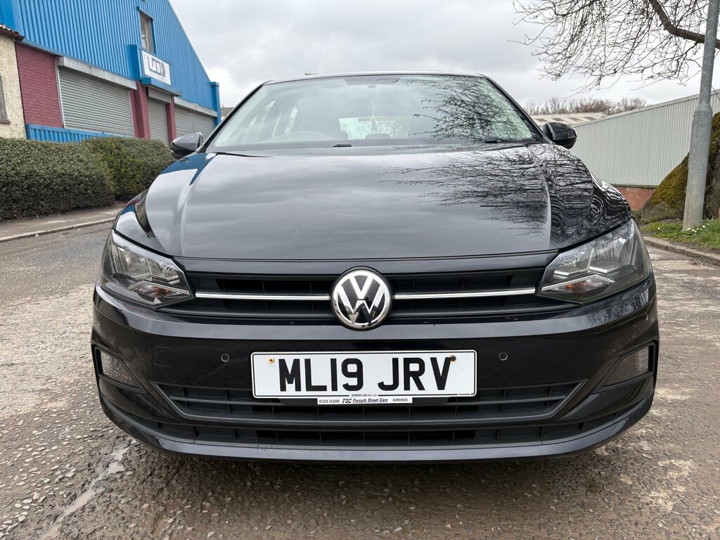 Volkswagen Polo 1.0 Evo Se Hatchback Euro 6 Ss ML19JRV Black #2