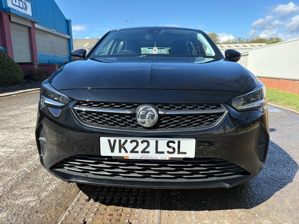 Vauxhall Corsa 1.2 Se Edition Hatchback Euro 6 VK22LSL Black #2