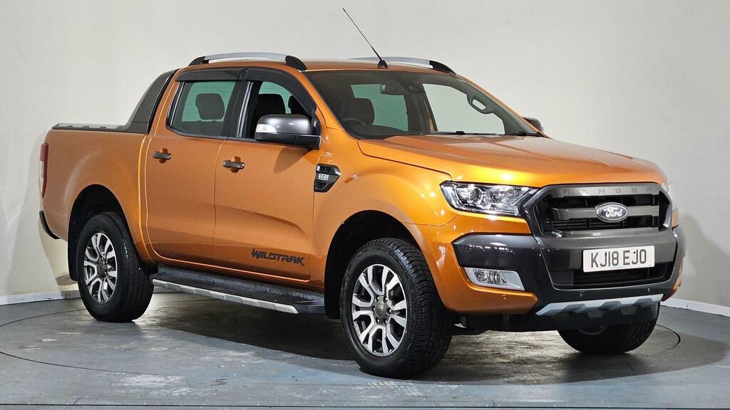 Ford Ranger Pickup 3.2 Tdci Wildtrak 4Wd Euro 5 2018 KJ18EJO Orange #2