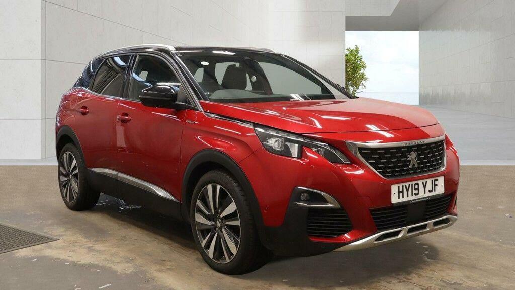 Peugeot 3008 Suv 1.6 Puretech Gt Line Premium Eat Euro 6 Ss Red