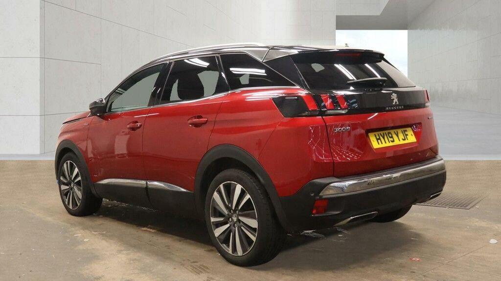 Peugeot 3008 Suv 1.6 Puretech Gt Line Premium Eat Euro 6 Ss HY19YJF Red #3
