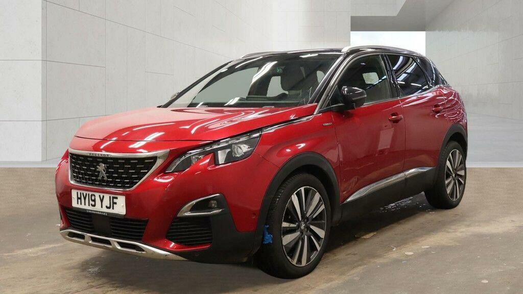Peugeot 3008 Suv 1.6 Puretech Gt Line Premium Eat Euro 6 Ss HY19YJF Red #2