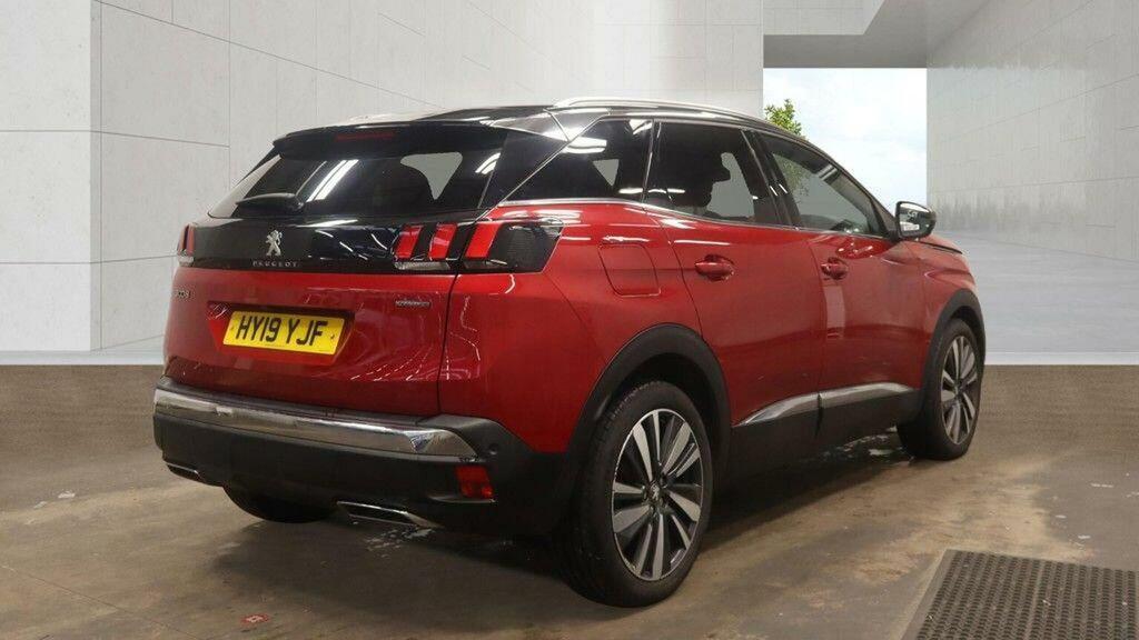 Peugeot 3008 Suv 1.6 Puretech Gt Line Premium Eat Euro 6 Ss HY19YJF Red #4