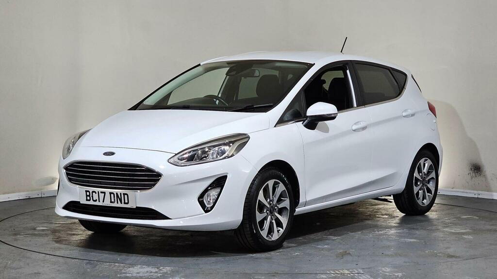 Ford Fiesta Hatchback 1.1 Ti-vct Zetec Euro 6 Ss 2017 BC17DND White #3