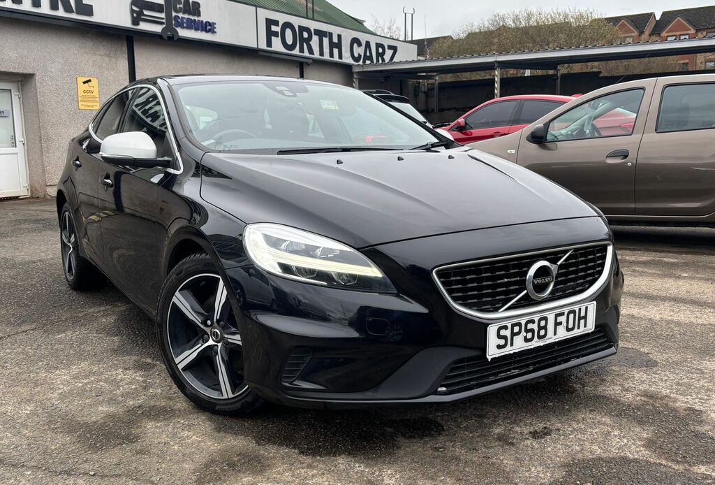 Volvo V40 2.0 T3 R-design Nav Plus Hatchback Manu Black