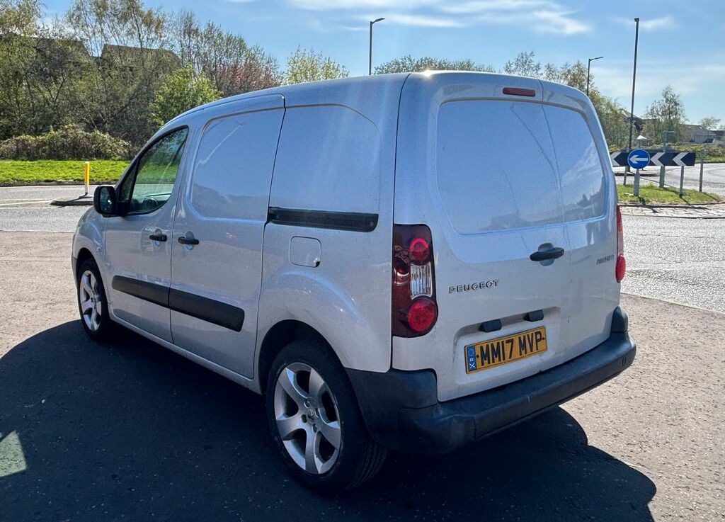 Peugeot Partner 1.6 Bluehdi 855 Se Panel Van L1 MM17MVP Silver #3