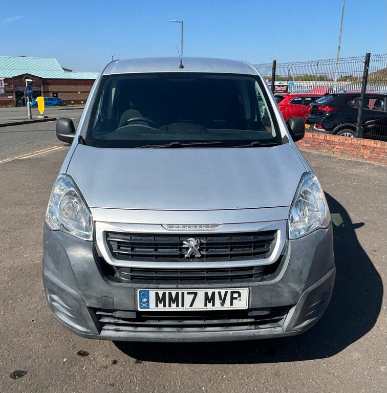 Peugeot Partner 1.6 Bluehdi 855 Se Panel Van L1 MM17MVP Silver #6
