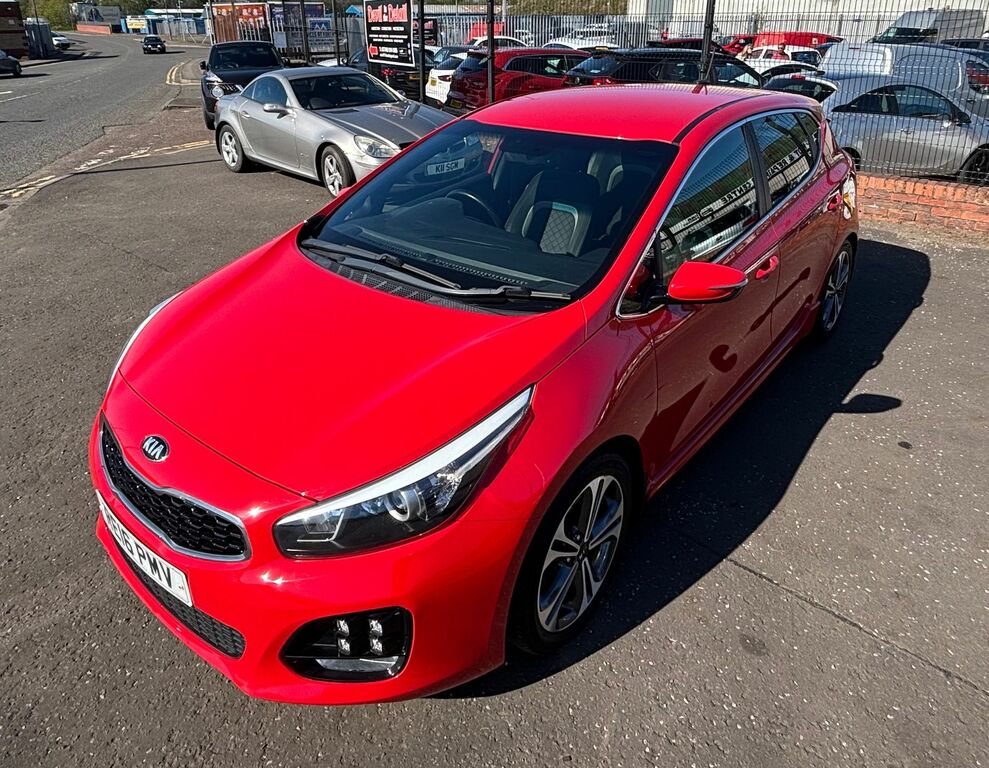 Kia Ceed 1.6 Crdi Gt-line Hatchback Euro RE16PMV Red #6