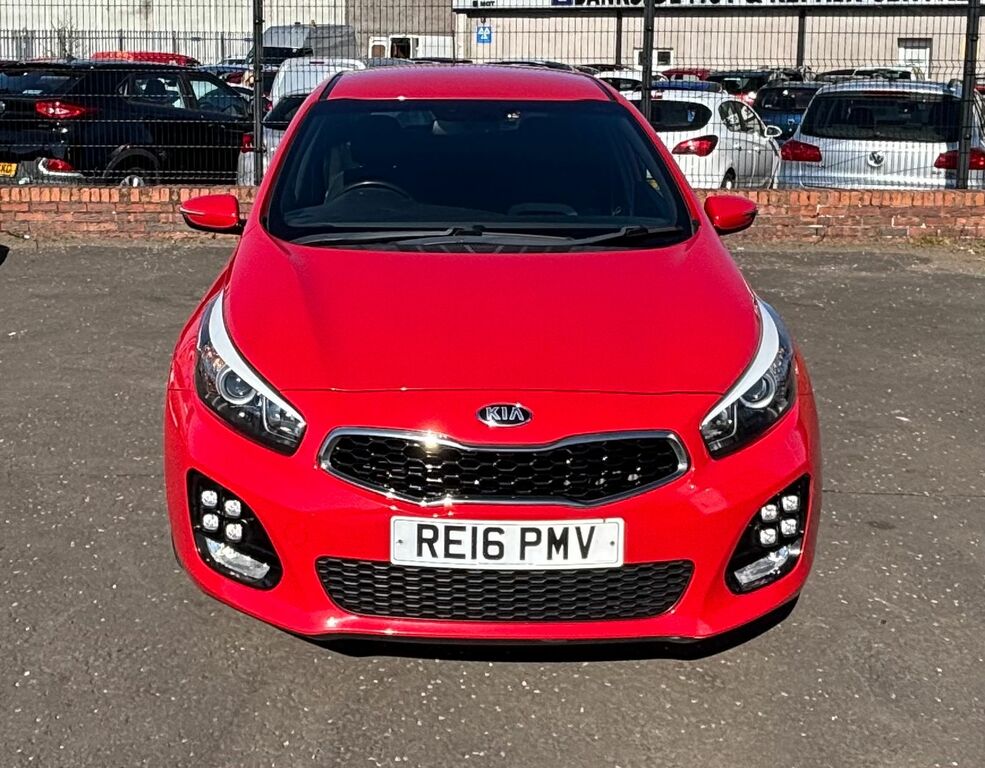 Kia Ceed 1.6 Crdi Gt-line Hatchback Euro RE16PMV Red #5