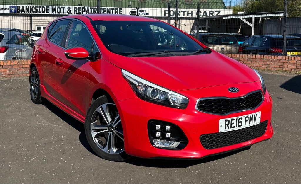 Kia Ceed 1.6 Crdi Gt-line Hatchback Euro Red