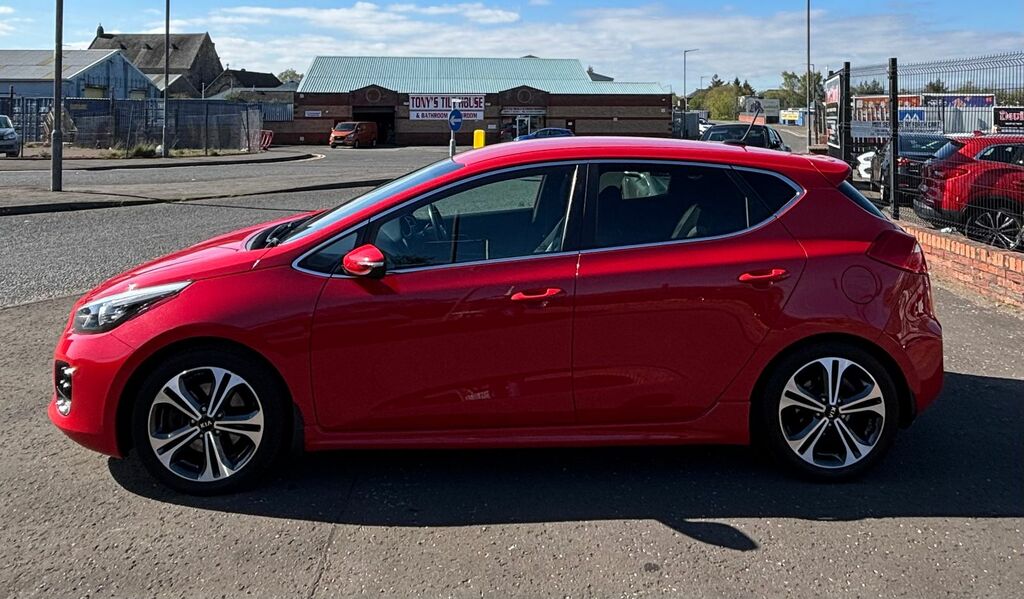 Kia Ceed 1.6 Crdi Gt-line Hatchback Euro RE16PMV Red #4