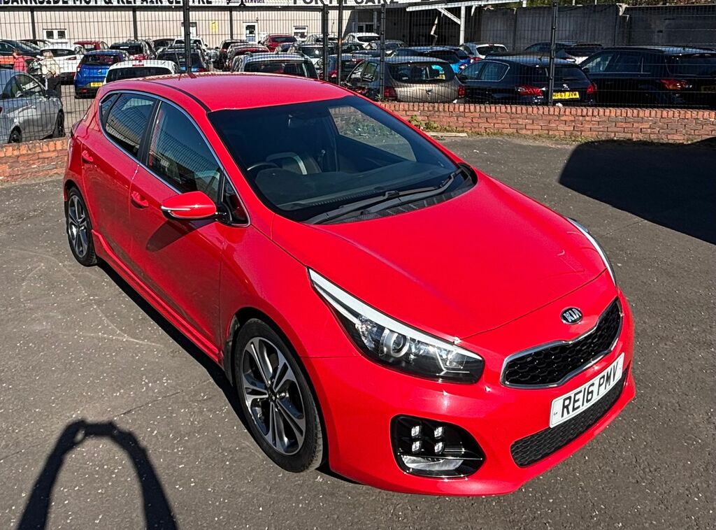 Kia Ceed 1.6 Crdi Gt-line Hatchback Euro RE16PMV Red #3
