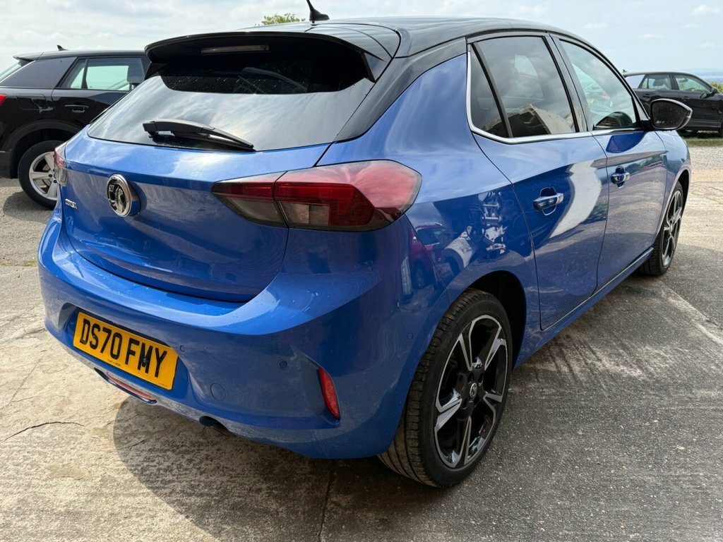 Vauxhall Corsa 1.2L Elite Nav Premium DS70FMY Blue #6