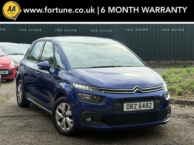 Citroen C4 SpaceTourer 1.2 Puretech Touch Edition Mpv E Blue
