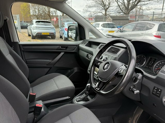 Volkswagen Caddy 2.0 Tdi C20 Startline Panel Van Dsg Swb White #5