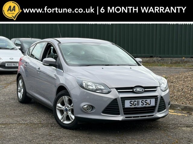 Ford Focus 1.6 Zetec Hatchback Euro 5 125 Silver