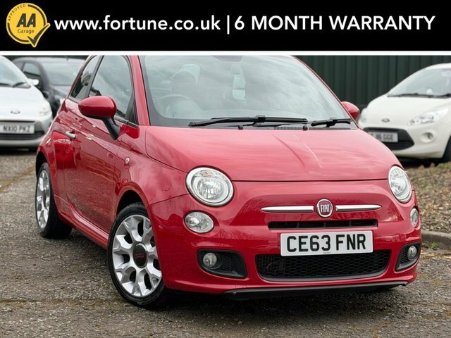 Fiat 500 0.9 Twinair S Hatchback Euro 5 Red