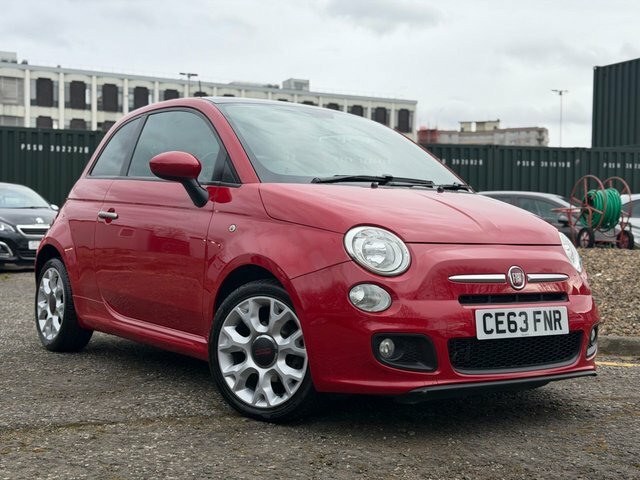 Fiat 500 0.9 Twinair S Hatchback Euro 5 Red #2