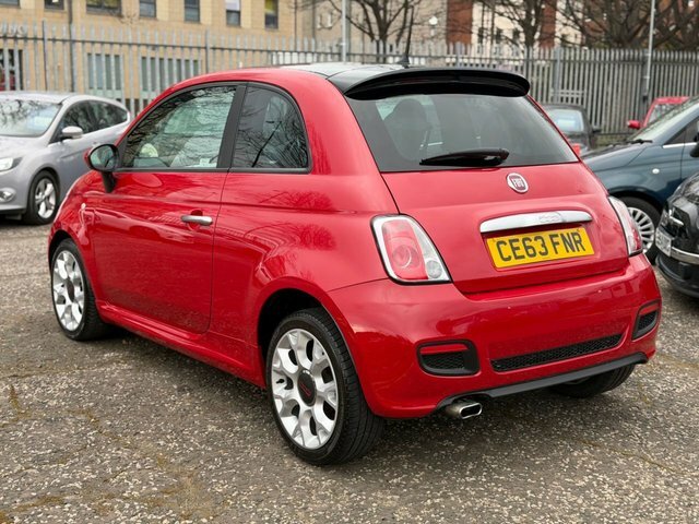 Fiat 500 0.9 Twinair S Hatchback Euro 5 Red #5