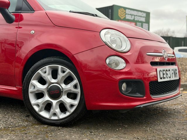 Fiat 500 0.9 Twinair S Hatchback Euro 5 Red #3