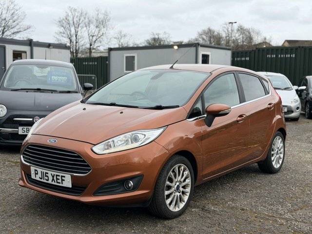 Ford Fiesta 1.0T Ecoboost Titanium X Hatchback Manu PJ15XEF Yellow #2