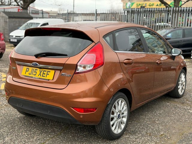 Ford Fiesta 1.0T Ecoboost Titanium X Hatchback Manu PJ15XEF Yellow #4
