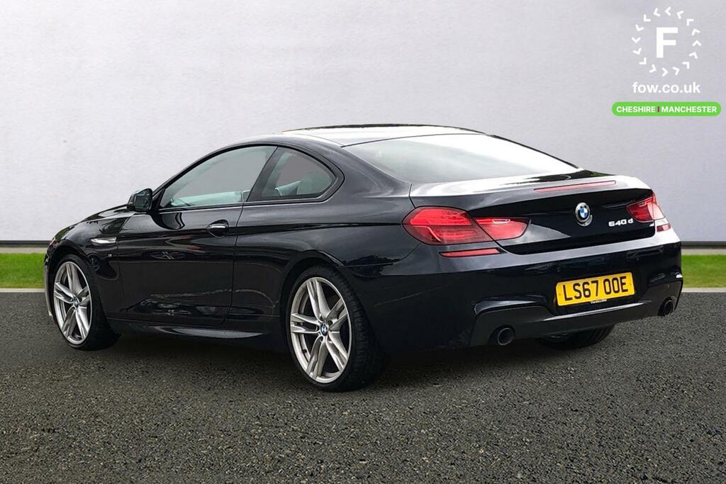 BMW 6 Series Gran Coupe 640D M Sport Black #2