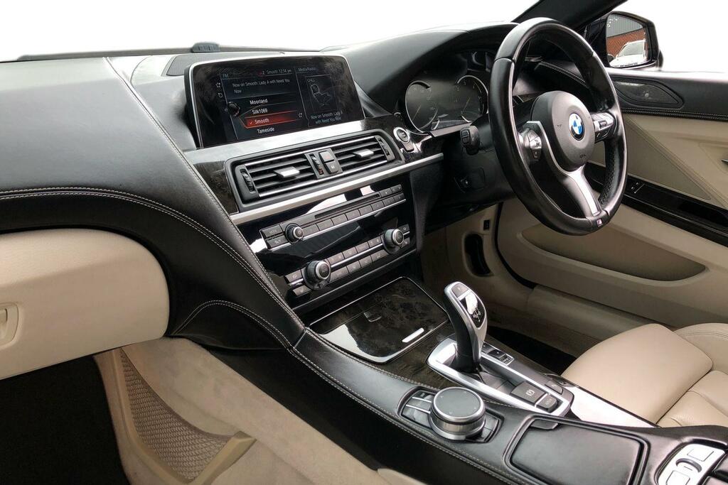 BMW 6 Series Gran Coupe 640D M Sport Black #4