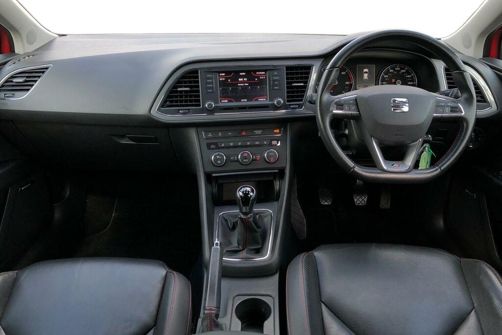 Seat Leon 2.0 Tdi 184 Fr Technology Pack Red #3