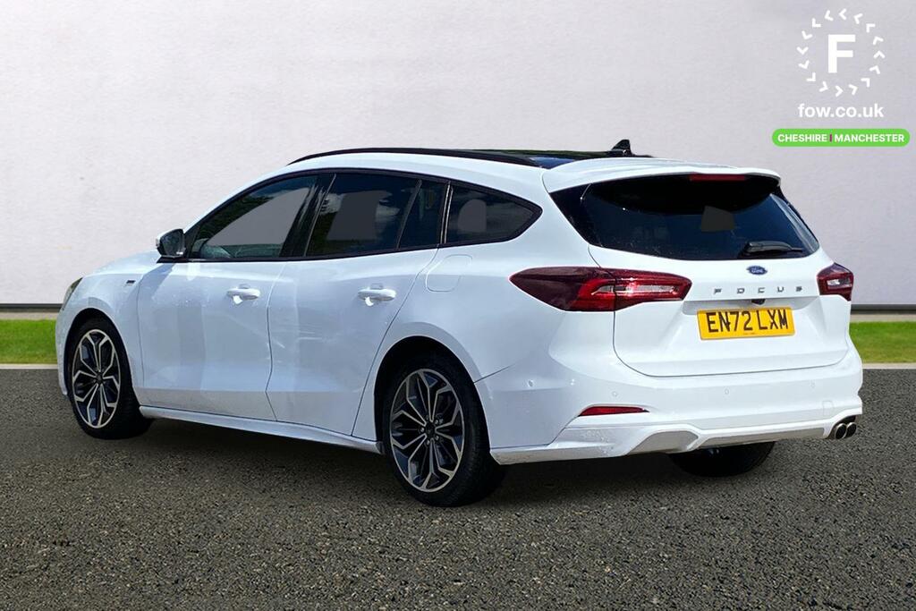 Ford Focus 1.5 Ecoblue St-line Vignale EN72LXM White #2