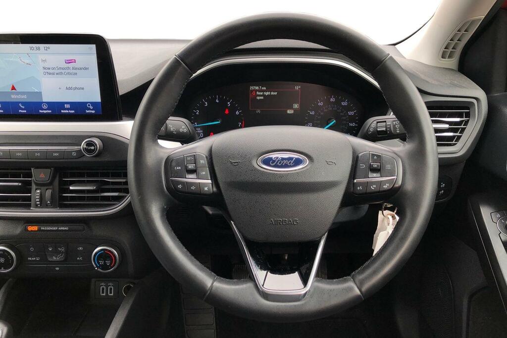 Ford Focus 1.0 Ecoboost Hybrid Mhev 125 Zetec Edition YX71KCZ Red #5