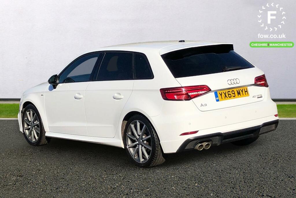 Audi A3 40 Tfsi Quattro Black Edition S Tronic YX69MYH White #2