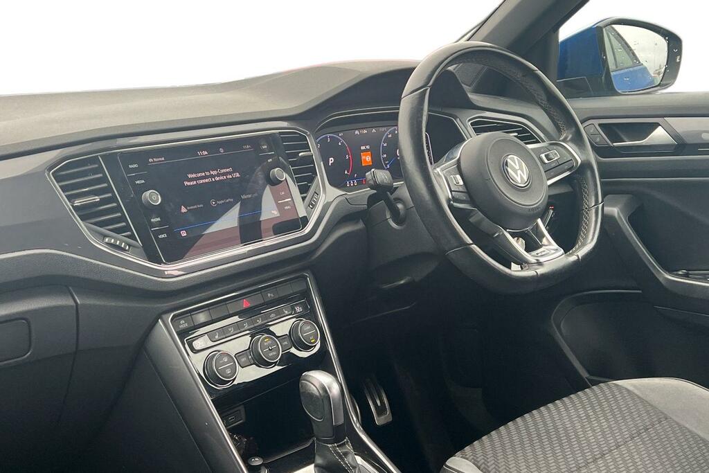 Volkswagen T-Roc 2.0 Tdi R-line Dsg DA21LFP Blue #4
