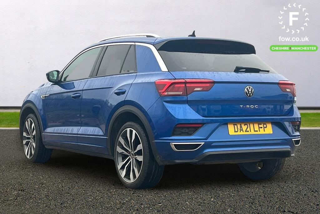Volkswagen T-Roc 2.0 Tdi R-line Dsg DA21LFP Blue #2