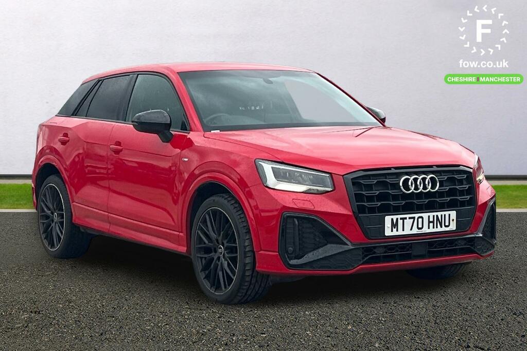 Audi Q2 35 Tfsi Black Edition S Tronic Red