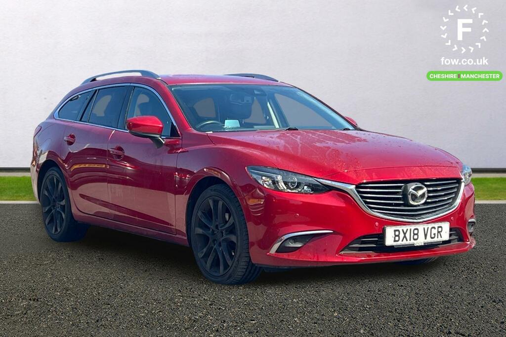 Mazda 6 2.2D 175 Sport Nav Red