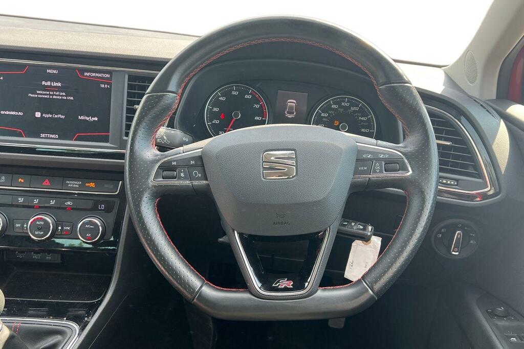 Seat Leon 1.5 Tsi Evo Fr Ez FL19DOA Red #5