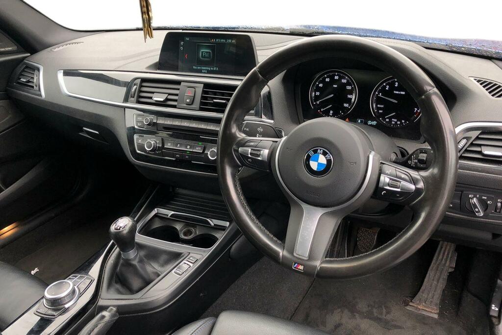 BMW 1 Series 118I 1.5 M Sport Shadow Edition YC19PHN Blue #3
